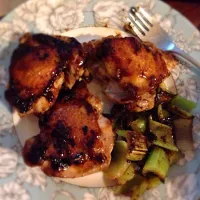 Teriyaki oyster chicken|Kathy Zhuさん