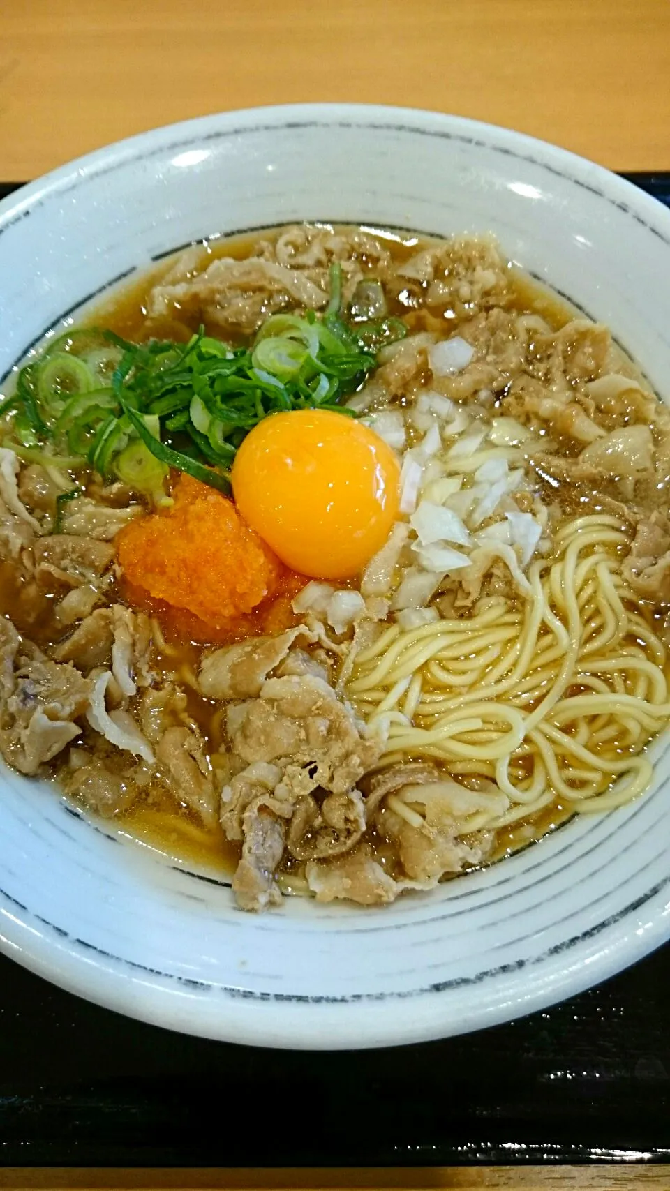 Snapdishの料理写真:熟成醤油の肉そば|morozoffさん