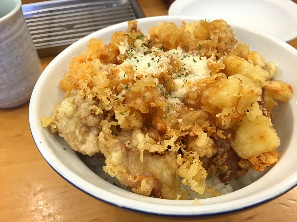 モダンかき揚げ丼|hirotomoさん