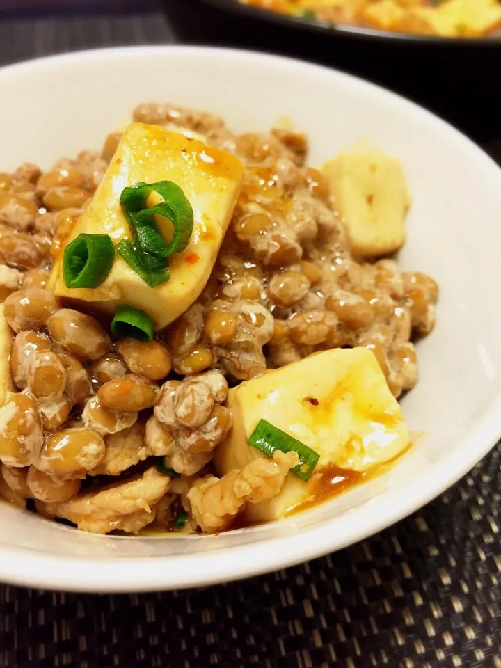 3杯目 麻婆納豆丼|Takaki Sasakiさん