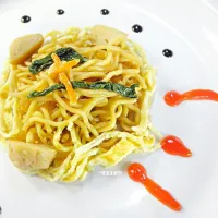 homemade fried noddle #indonesia|elny gunawanさん