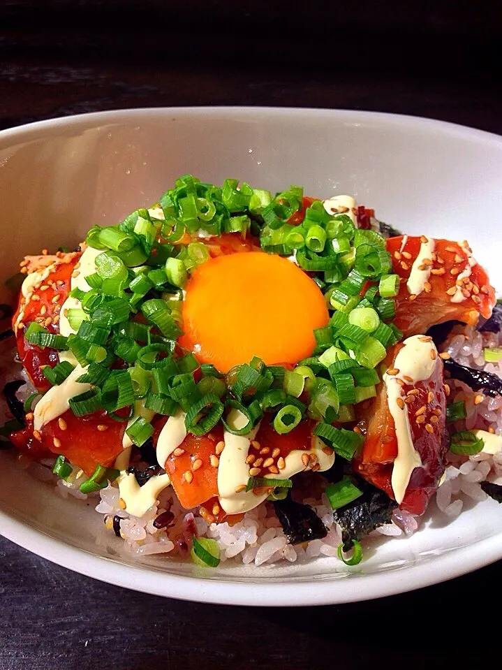 ⭐️照り焼きチキン丼|よっちぃさん