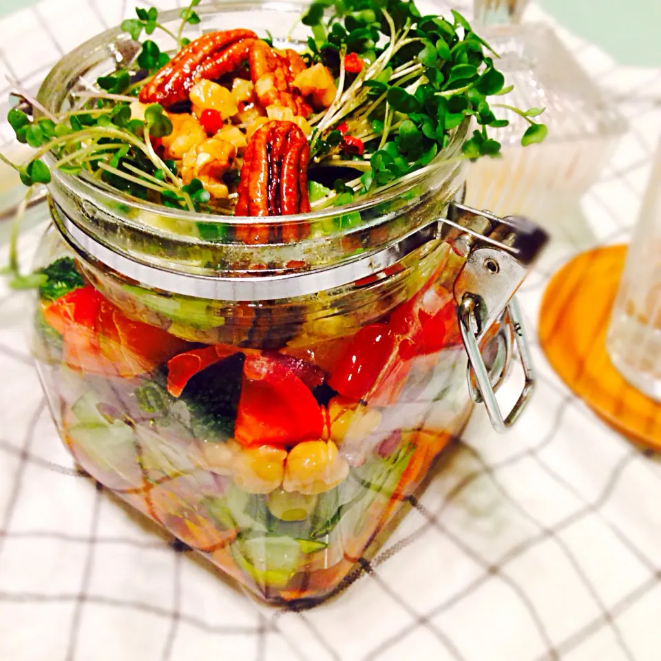 1st Jar Salad|yeluさん