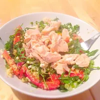 Salmon feta rocket and couscous salad|Tori Poundsさん