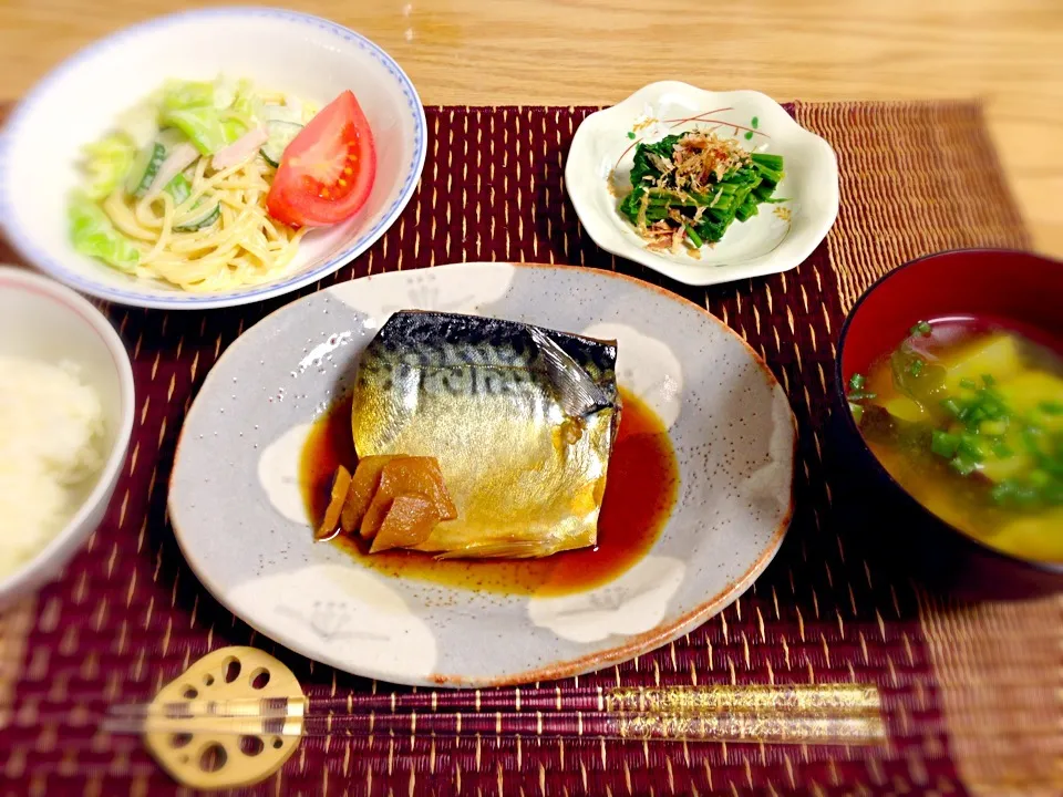 今日のお夕飯＊3/11|ゆきぼぅさん