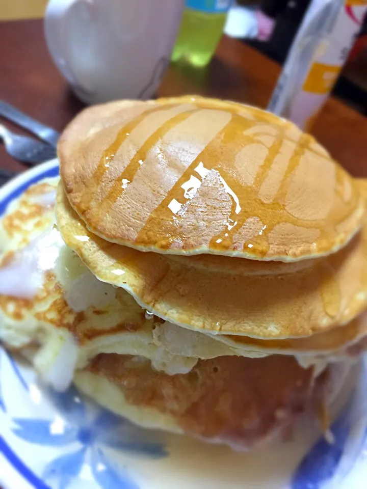 Snapdishの料理写真:ホットケーキ|あるふぁ99さん