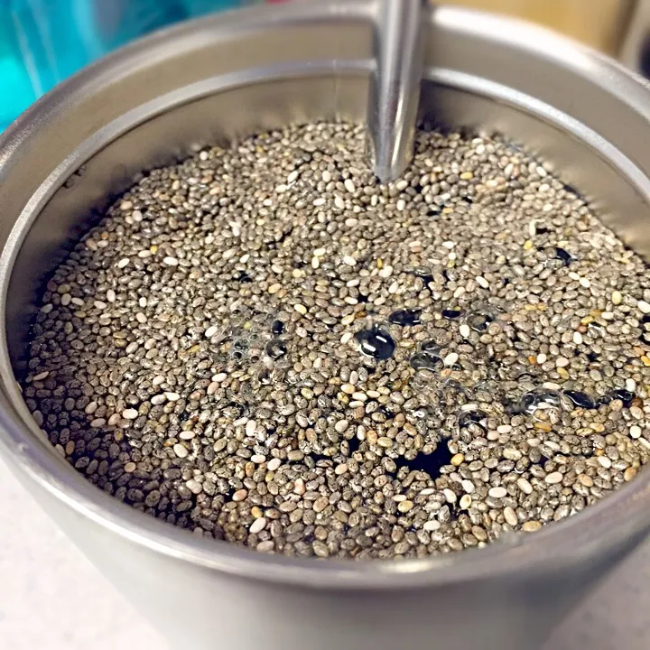 Apple cider vinegar + chia seeds|Diana Hanさん