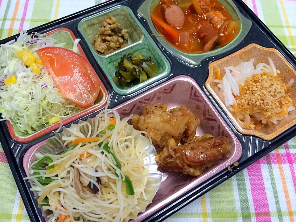 塩だれ唐揚げ 日替わり弁当 豊川市宅配|Naokazu Kuritaさん