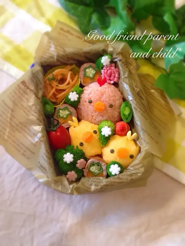 にわとり&ひよこ♡アイスプレート