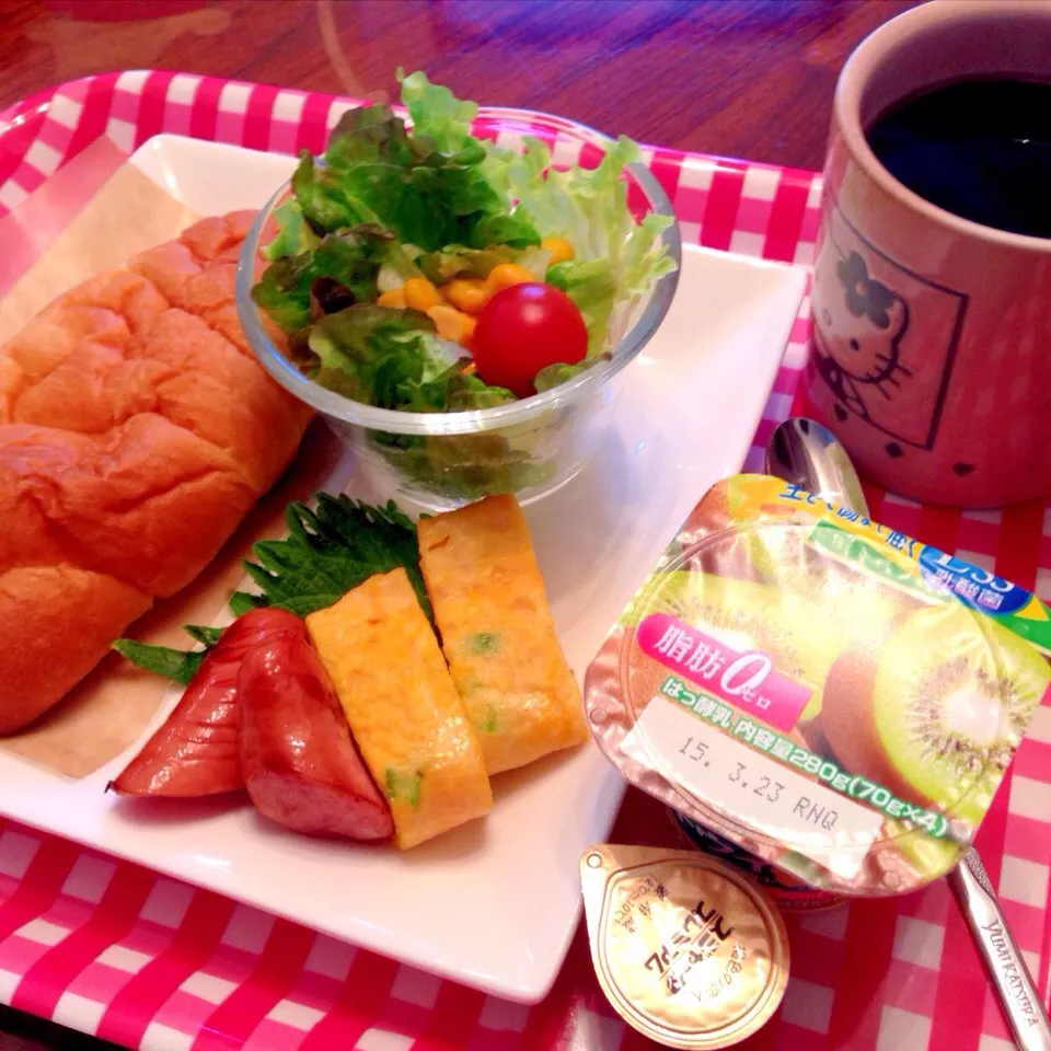 今日の朝御飯(๑´ڡ`๑)|ちゃたままさん