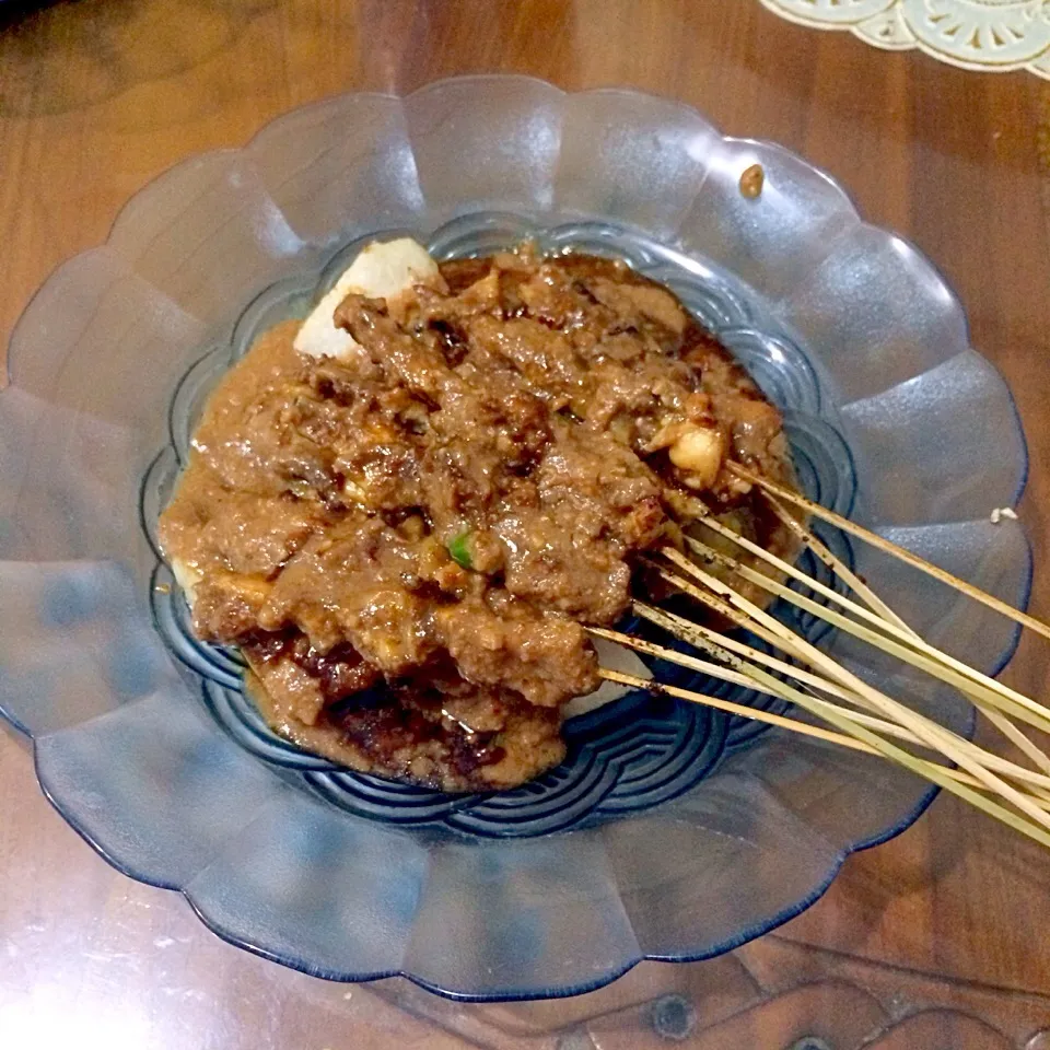 Sate Ayam bumbu Kacang|Tiwiさん