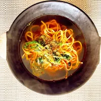 中華そばで時短10分☆ごま油香る鶏がらスープのネギのせ醤油ラーメン（＾ω＾）|Itsuko NnNnさん