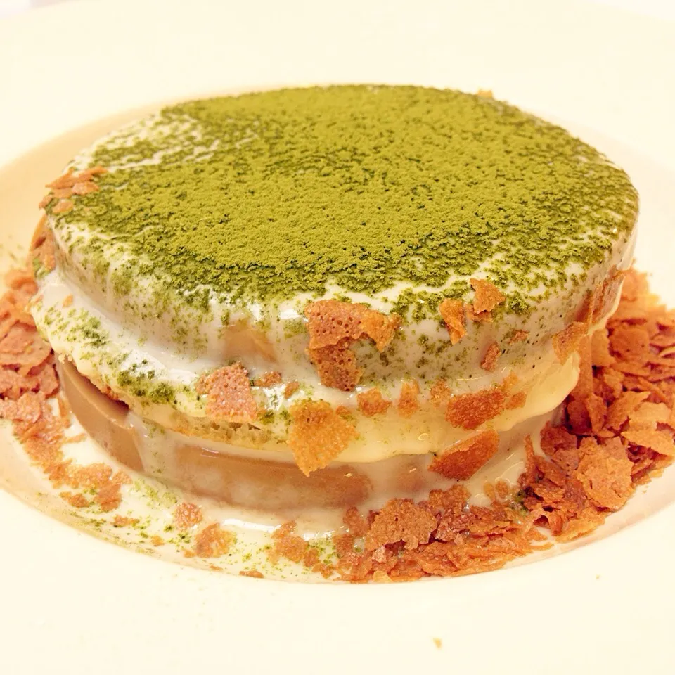 matcha tiramisu pancake|didi kullawadeeさん