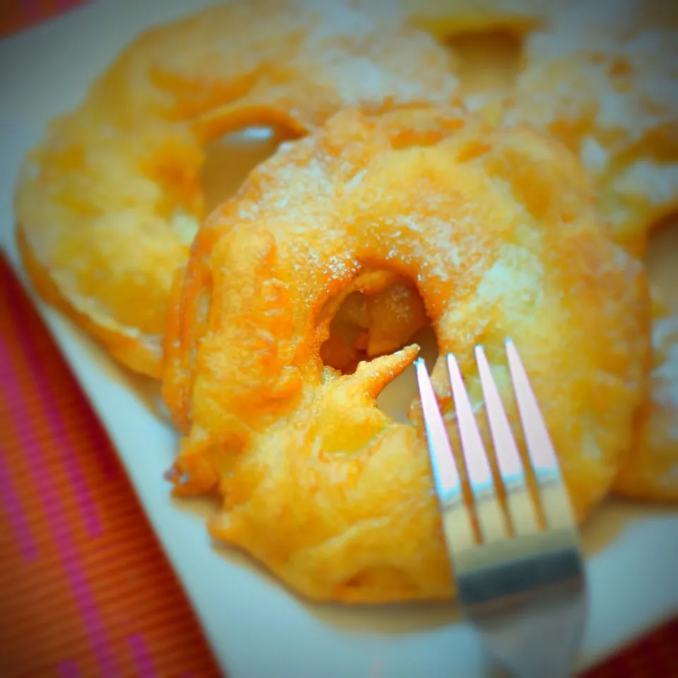 Sliced Apple doughnuts|Konさん