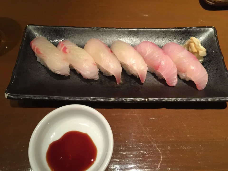 Snapdishの料理写真:快眠活魚握り|anchanさん