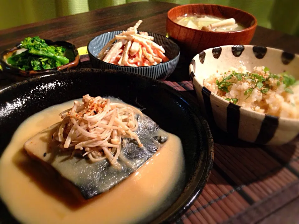 Snapdishの料理写真:さばの味噌煮❤️|カツリーナさん