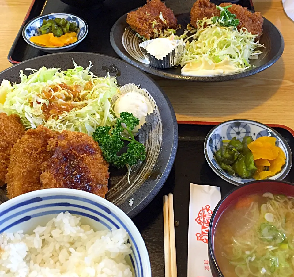 ランチにいった時の桐生のヒレカツ定食( ´ ▽ ` )ﾉ|ゆうみみさん