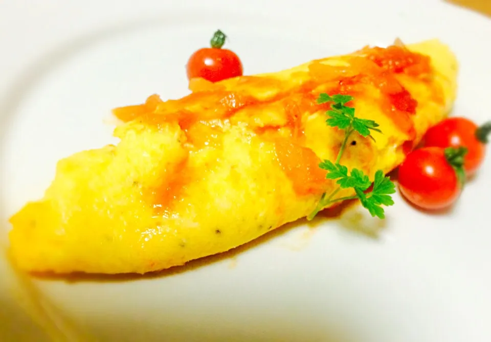 Cheese in omelet|Masakiさん