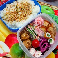 Snapdishの料理写真:３月１３日、お弁当|こッこmamaさん