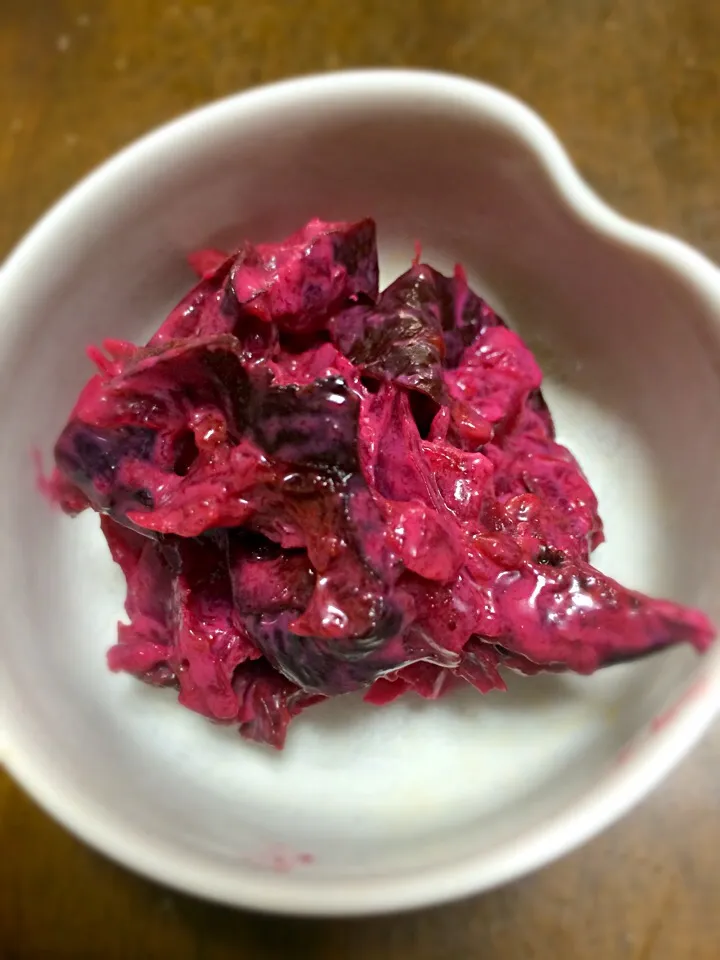 Beet and prune yoghurt salad;)|aястасияさん