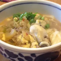 Snapdishの料理写真:細麺うどん de サンラータン|すずめさん