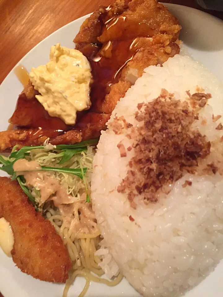 チキン南蛮定食|たぁちさん