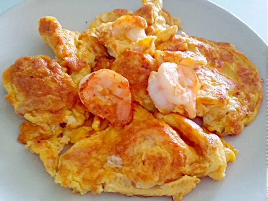 Prawn omelette 😍💋👅|🌷lynnlicious🌷さん