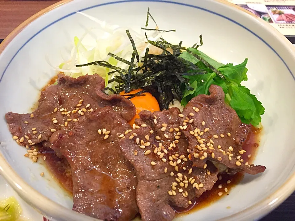 牛タンとろろ丼|ユウさん