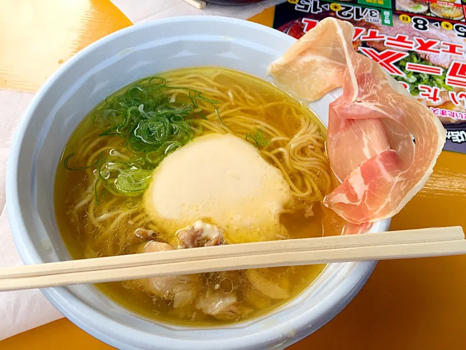 黄金塩らぁ麺|田中めぐみさん