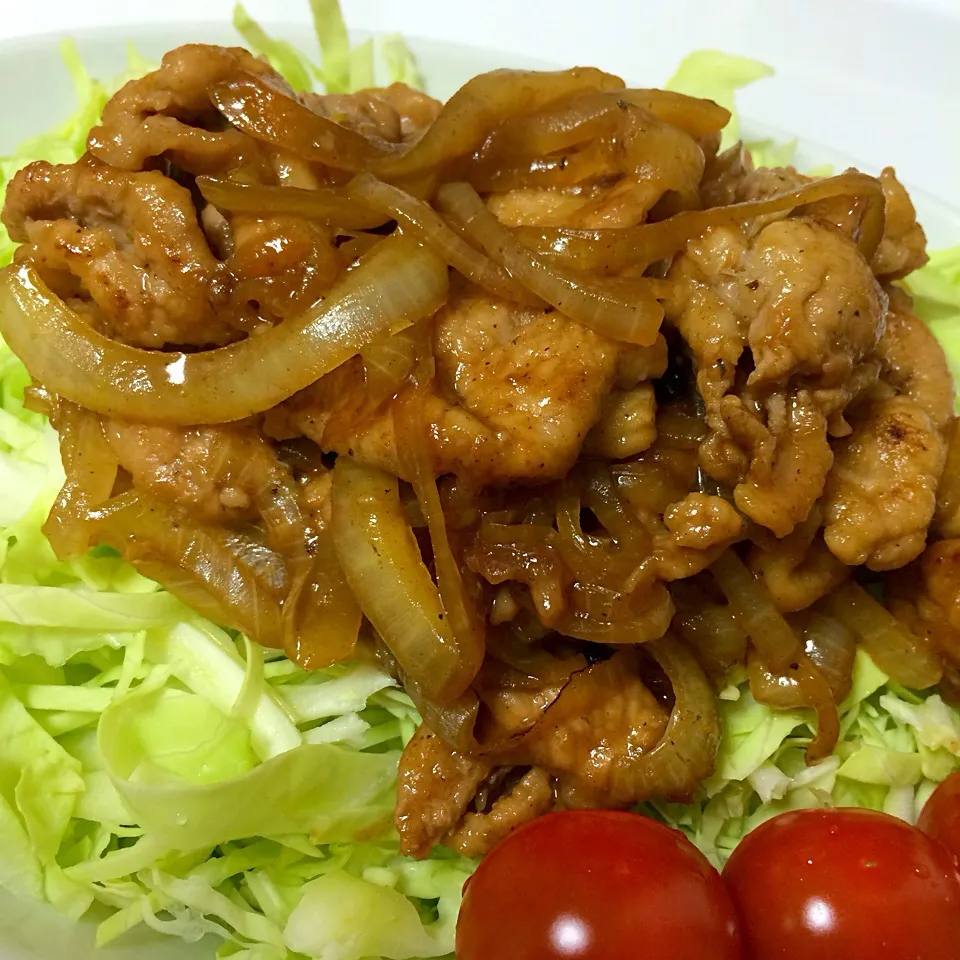 生姜焼き丼|シンさん