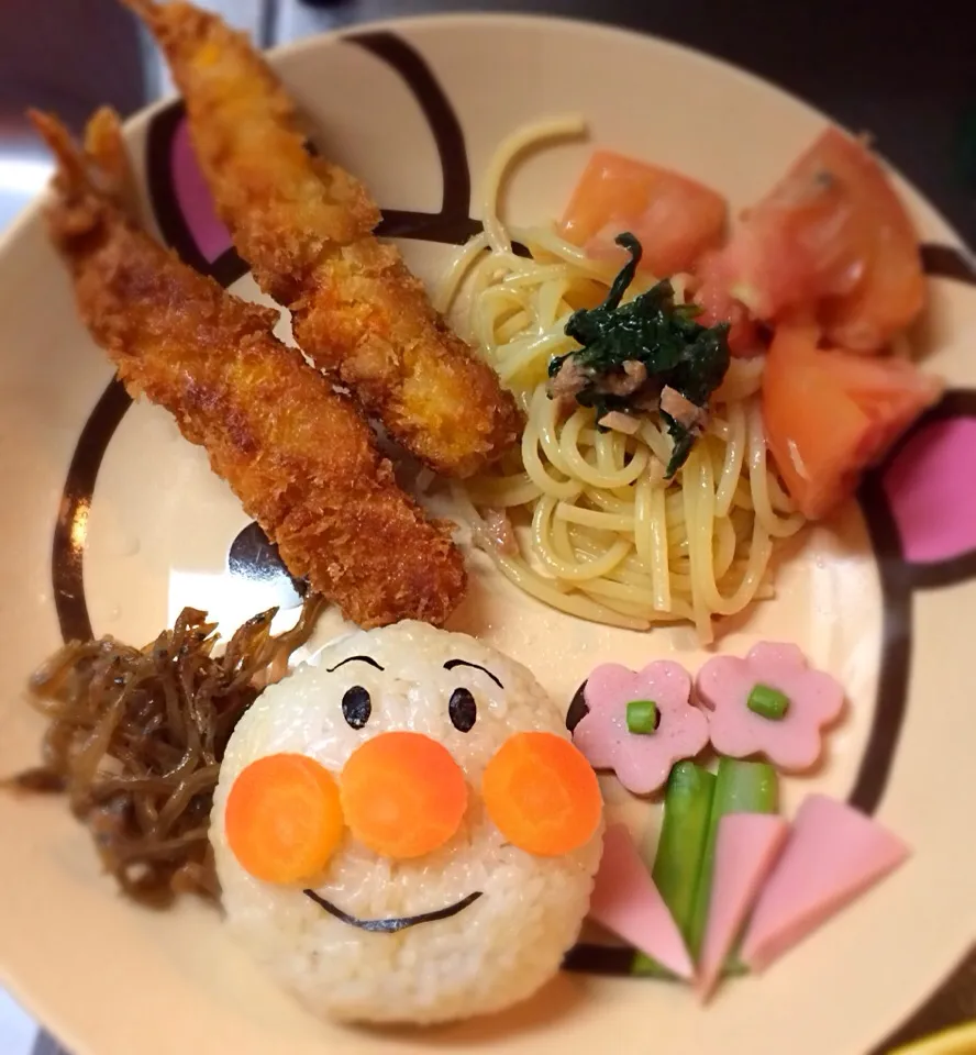 Snapdishの料理写真:アンパンマンプレート|ちょこさん