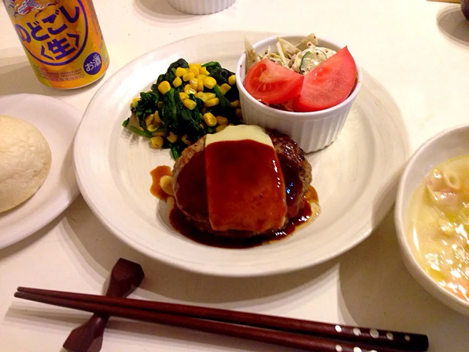 Snapdishの料理写真:今日の夕ご飯|河野真希さん