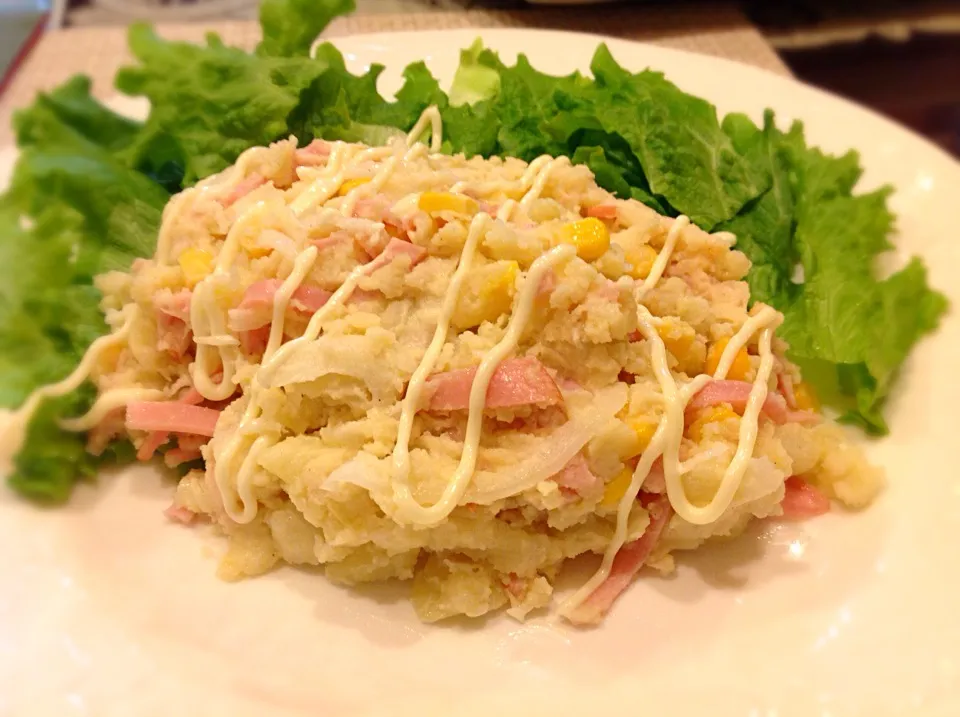 ポテトサラダ😋はサラダじゃない💦（≧∇≦）|アライさんさん