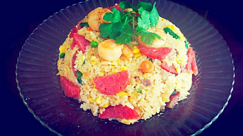 Yeung Chow fried rice!😋|Emily Huaさん