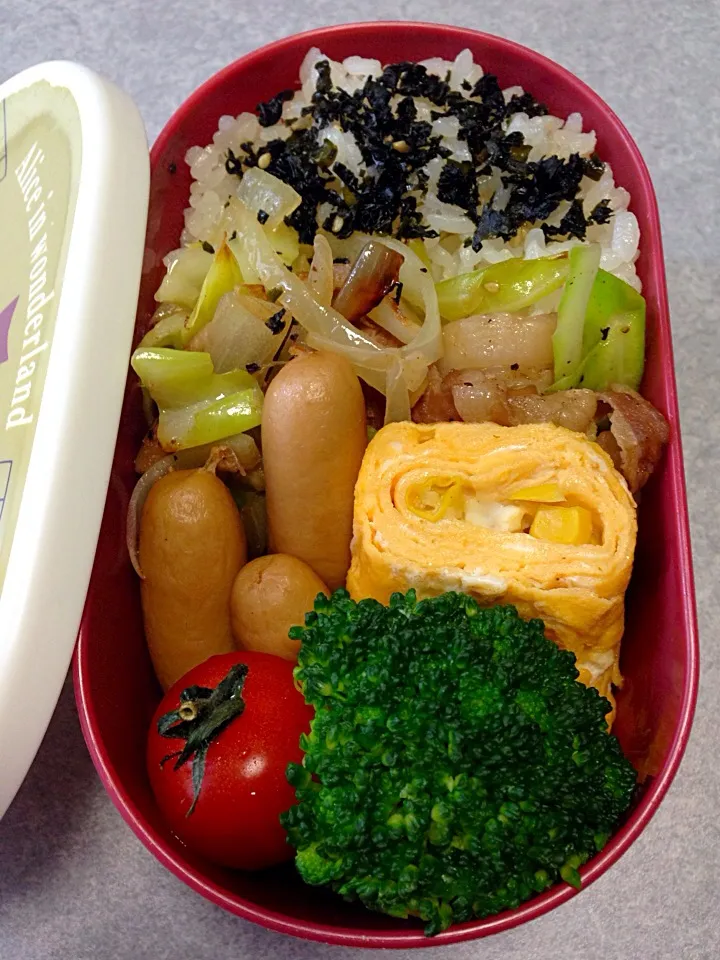 Snapdishの料理写真:3月14日娘のお弁当|Orie Uekiさん