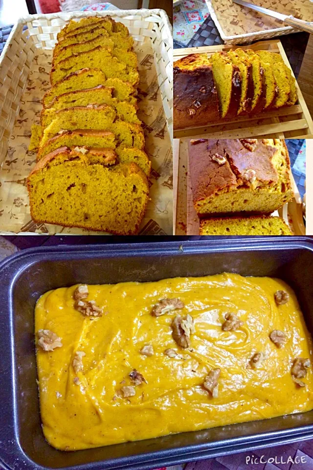 Healthy Starbucks pumpkin loaf bread butterless substitute with homemade applesauce Walla 😄😋 ☕️ tea time|Babyluv Cabrera Ocampoさん