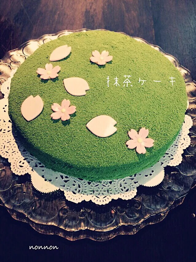 抹茶ケーキ◟̆◞̆|のんのんさん