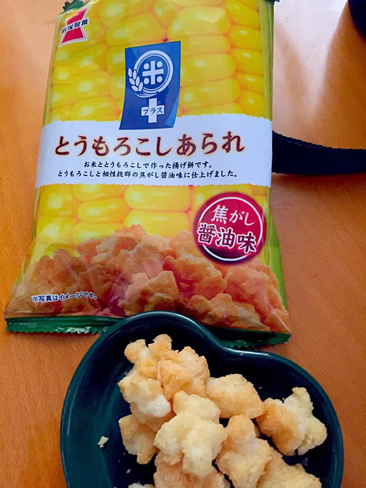 🌽とうもろこしあられ  焦がし醤油味|ch＊K*∀o(^^*)♪さん