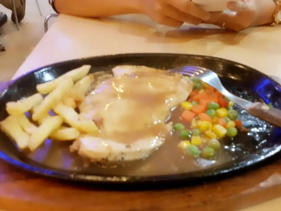 chiken steak|indri saztikaさん