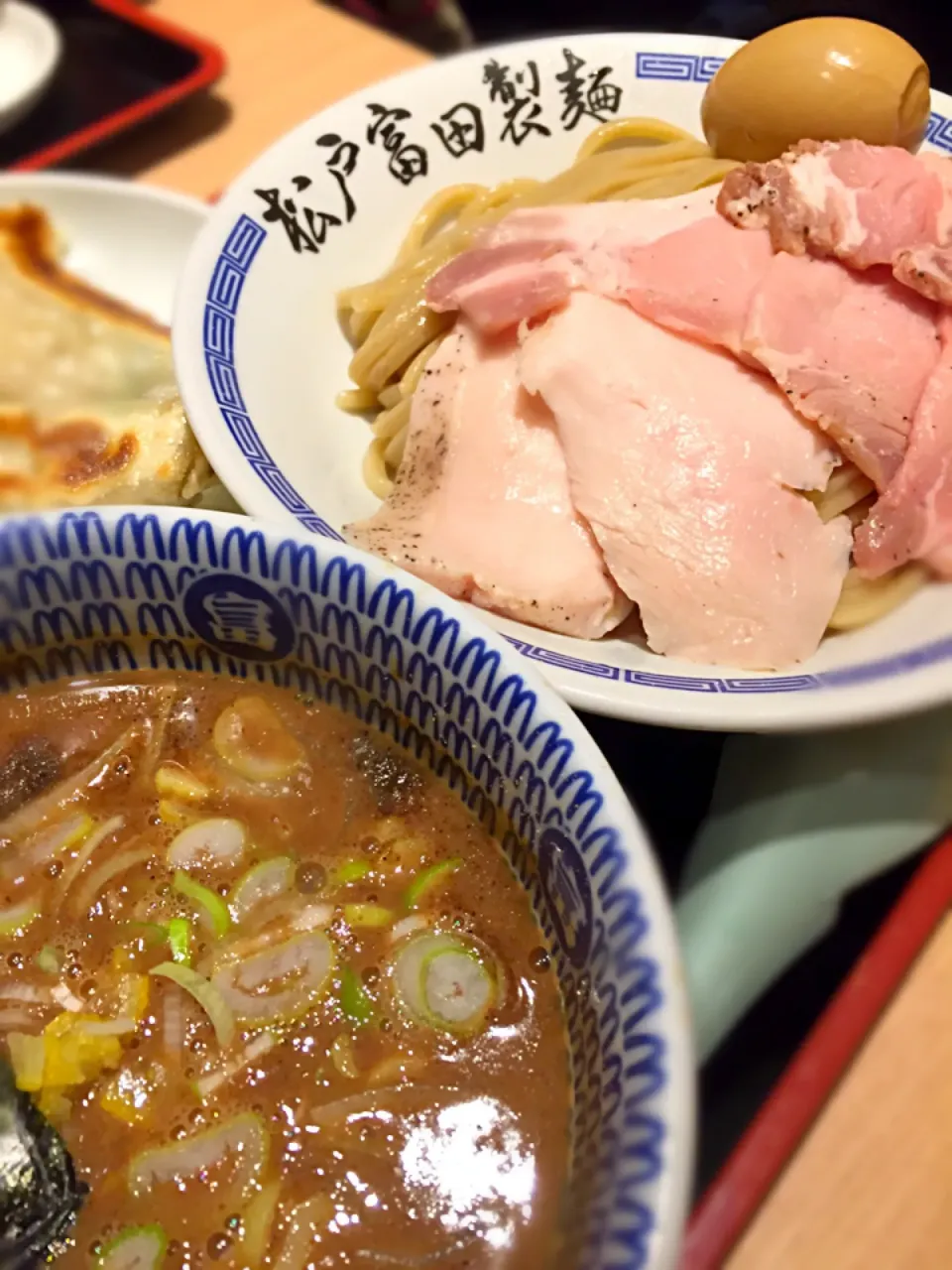 松戸富田製麺特製つけ麺|どかべんべんさん