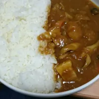 カレーライス(コンソメスープ代用)|しゅうまさん