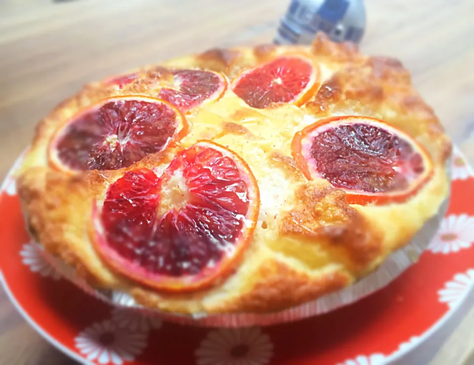 Coconut blood orange merengue pie|Akiko Nishimaeさん