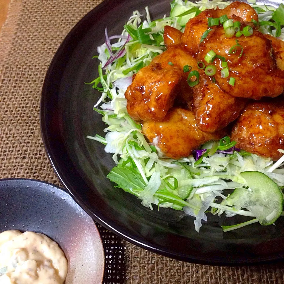 ハナたなさんの料理 ビックリ柔らか！鶏胸肉チキン南蛮♡♡♡|あいさん