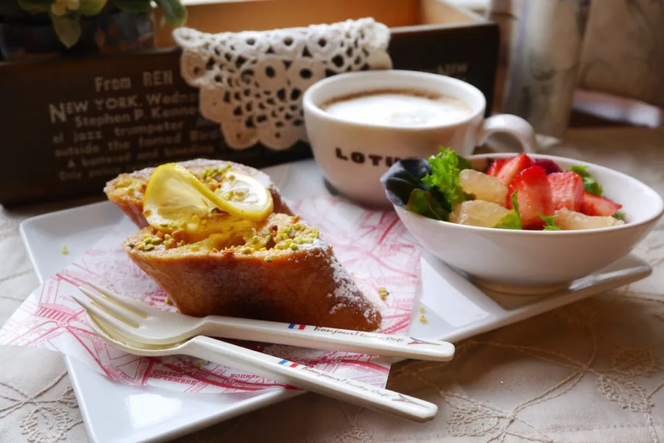 VIRONのバゲットでフレンチトースト|メイスイさん