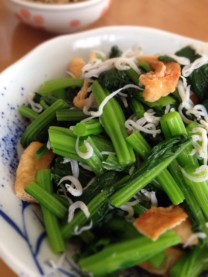 朝からたくさん野菜を食べよう😊  雪菜のおひたし|Yu Yu mamaさん