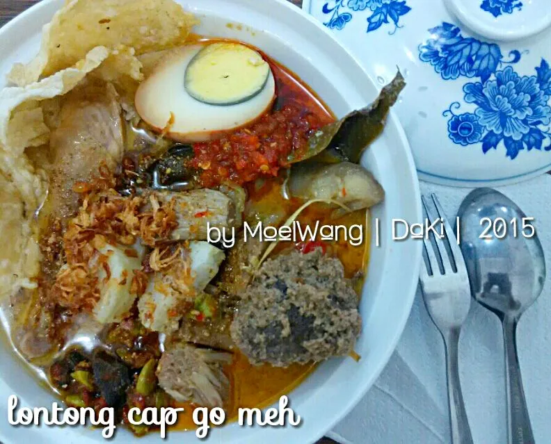 lontong cap go meh|Moel Wangさん