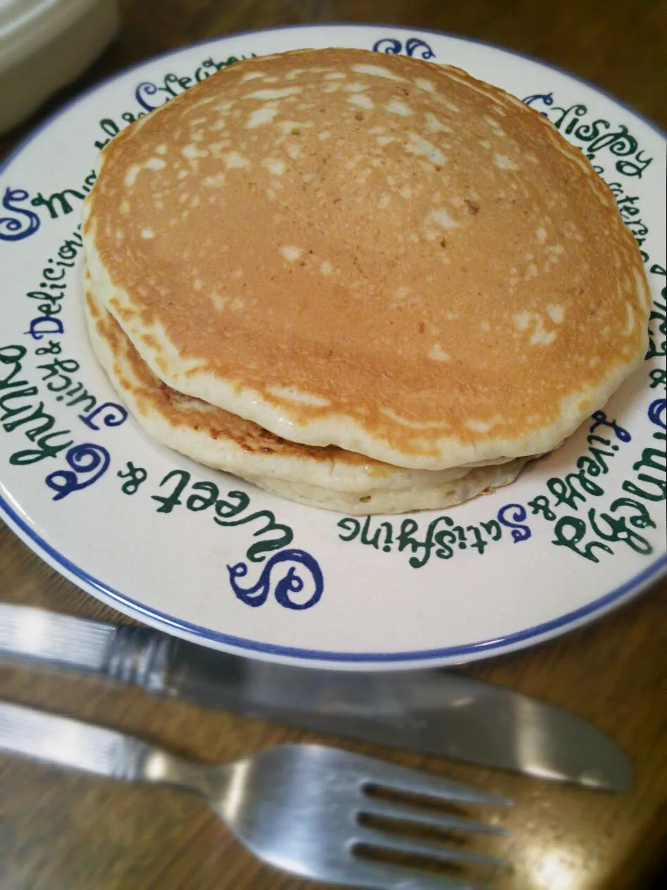 バナナ入りホットケーキ！|メロンパンPさん