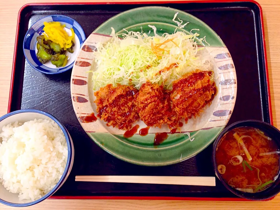 ヒレカツ定食|おかーＰさん