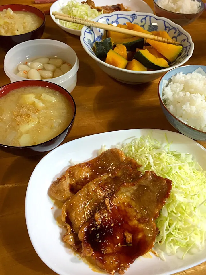 豚の生姜焼き(^O^)／|すかラインさん