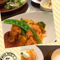 Snapdishの料理写真:ランチ😋|さくりん😊さん